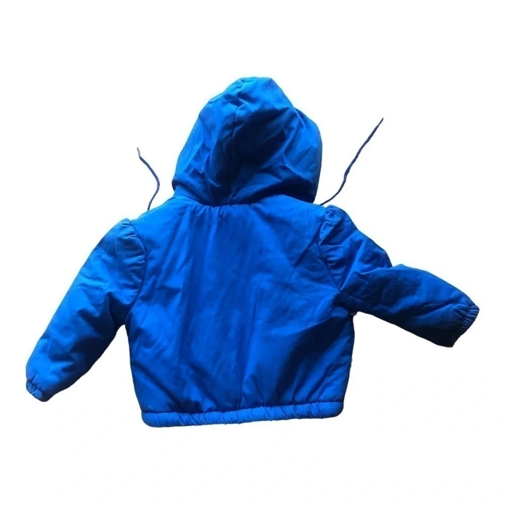 Vintage Bleu Coat for Girl Size 18 M in Excellent Used Condition